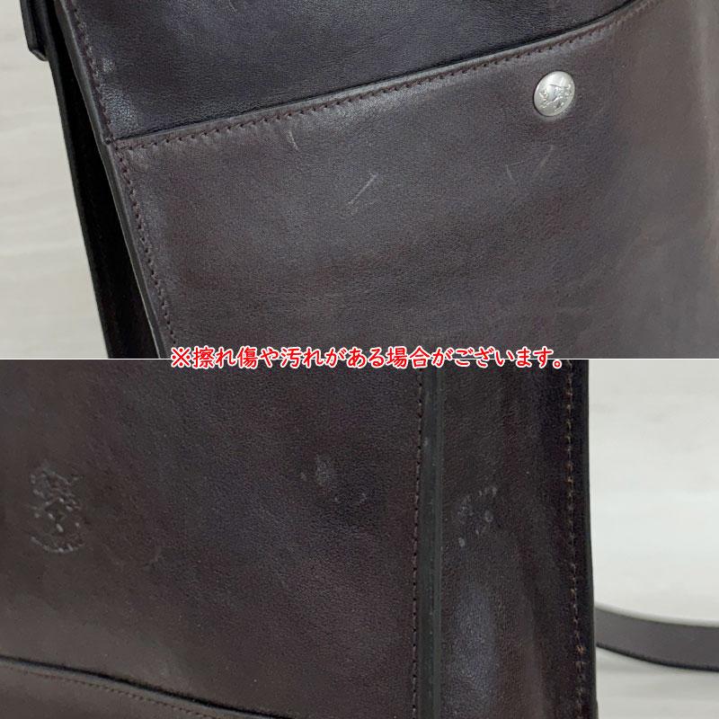 IL BISONTE イルビゾンテ 新品 アウトレット レザー ショルダーバッグ BCR285 クロスボディ ブラウン イタリア製 鞄 並行輸入品 | IL BISONTE | 04