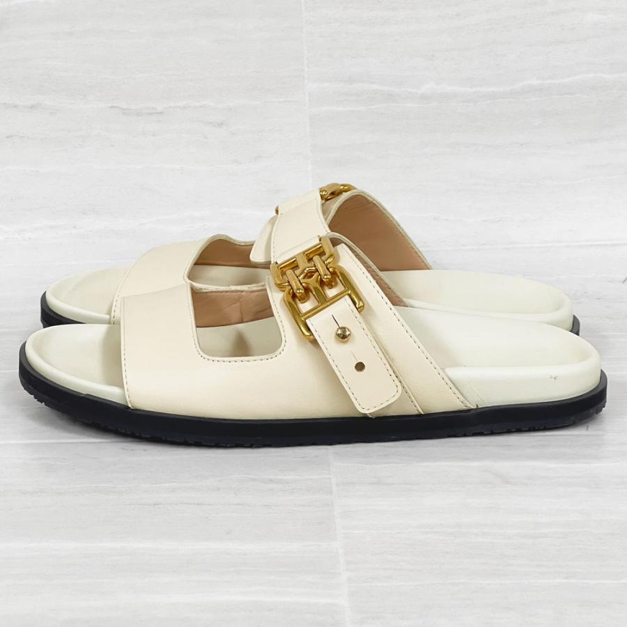 BALLY EMMA FLAT バリー レザー ダブルストラップ サンダル 【公式通販】