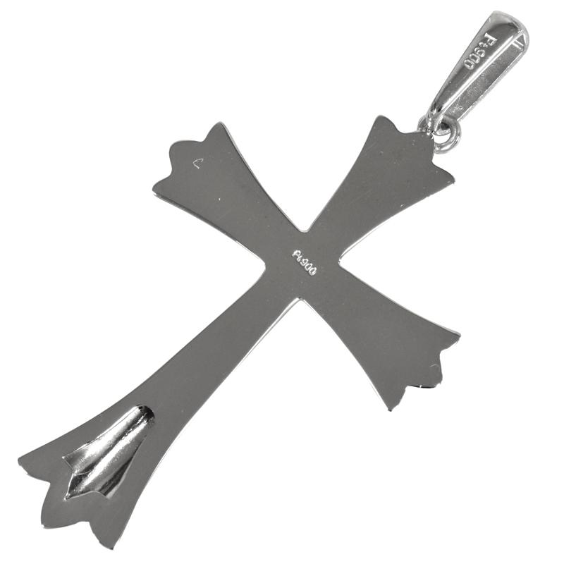 Pt900 シンプルクロス35 バチカン付き プラチナ ペンダント トップ クロス 十字架 チャーム ヘッド ori24 |  | 04