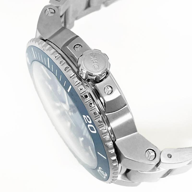 オリス ORIS アクイスデイト キャリバー400 ダイバーズウォッチ 01 400 7763 4135-07 8 24 09PEB  腕時計 メンズ 自動巻 | ORIS | 02