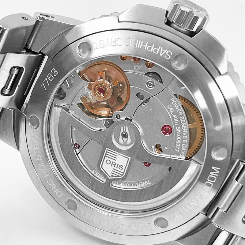 オリス ORIS アクイスデイト キャリバー400 ダイバーズウォッチ 01 400 7763 4135-07 8 24 09PEB  腕時計 メンズ 自動巻 | ORIS | 05