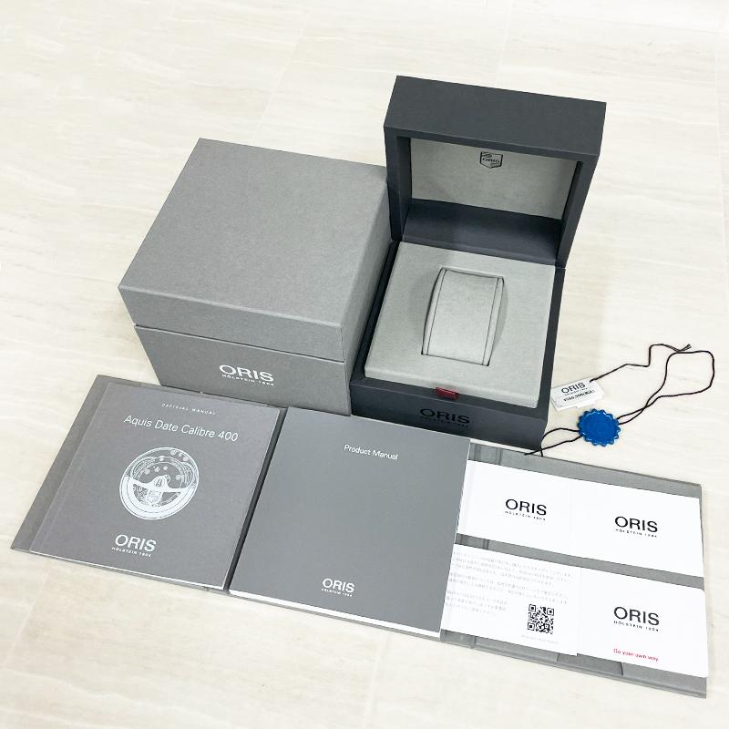 オリス ORIS アクイスデイト キャリバー400 ダイバーズウォッチ 01 400 7763 4135-07 8 24 09PEB  腕時計 メンズ 自動巻 | ORIS | 06
