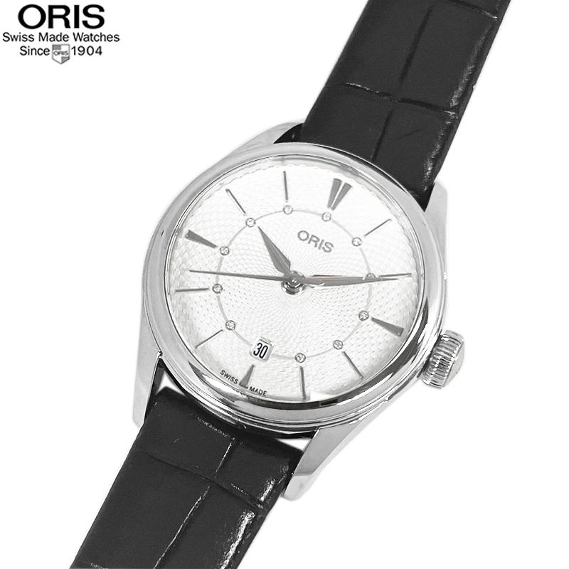 オリス ORIS 01 561 7722 4051-07 5 14 64FC アートリエ デイト ダイヤモンド 腕時計 レディース 自動巻 | ORIS