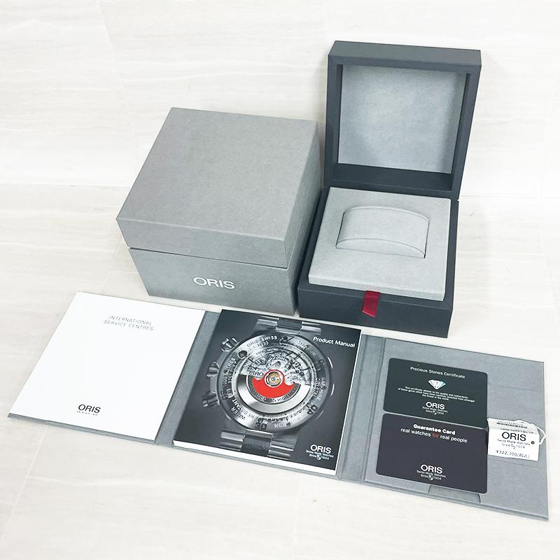 オリス ORIS 01 561 7722 4051-07 5 14 64FC アートリエ デイト ダイヤモンド 腕時計 レディース 自動巻 | ORIS | 07