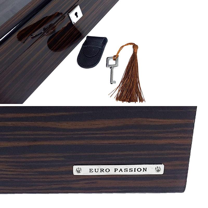 アウトレット！ユーロパッション ESP-003 デカ厚時計が入る ウォッチ コレクション ボックス 3本収納 時計収納 メンズ 新品 送料無料 | ユーロパッション | 04