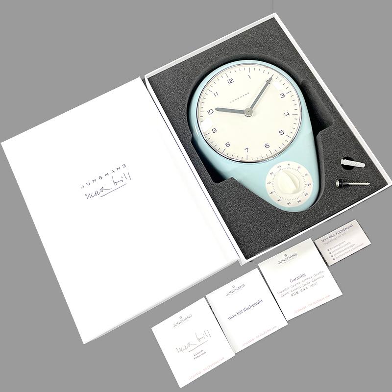 アウトレット！ JUNGHANS/ユンハンス キッチンクロック 掛時計 362/1100.00 マックスビル クォーツ 並行輸入品 新品 送料無料 | Junghans | 04