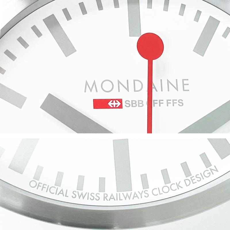 美品　モンディーン 掛け時計 ウォールクロック　MONDAINE 　レッド Amazon.co.jp: MONDAINE (モンディーン) 掛け時計 ウォール