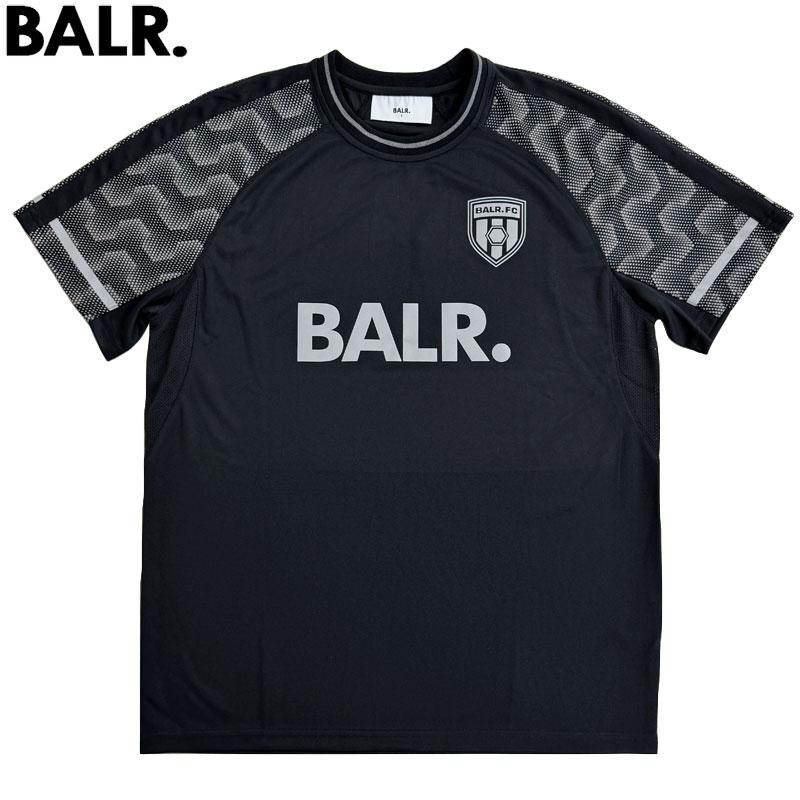 BALR. ボーラー 新品 半袖 Tシャツ B1112.1304 TRAINING 黒 L 丸首 追跡ありメール便で送料無料 | BALR.