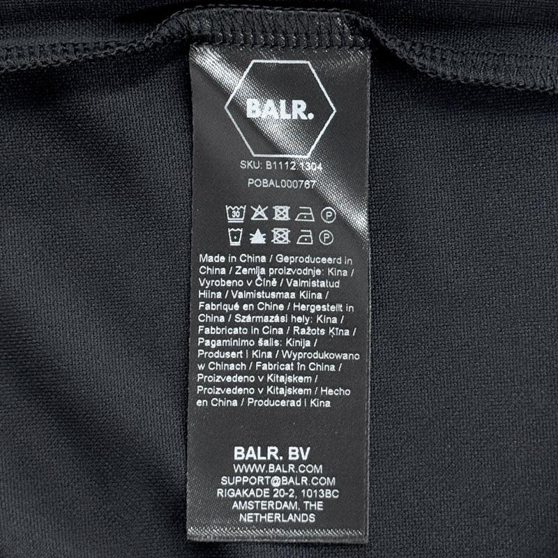 BALR. ボーラー 新品 半袖 Tシャツ B1112.1304 TRAINING 黒 L 丸首 追跡ありメール便で送料無料 | BALR. | 04