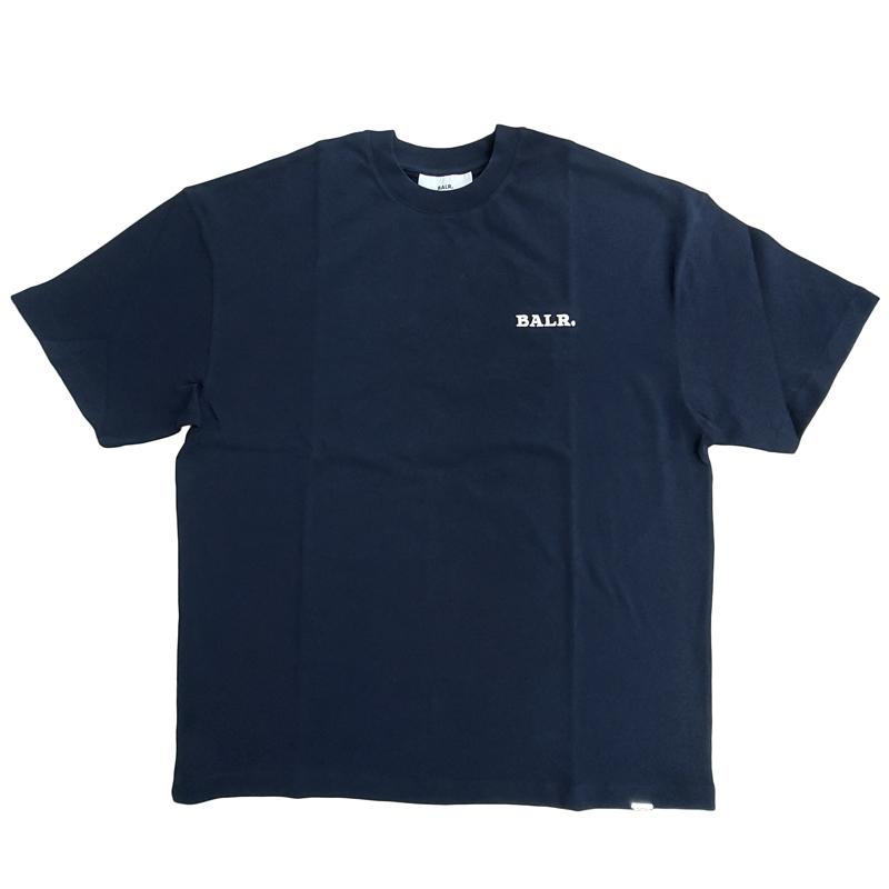 BALR. ボーラー 半袖 Tシャツ B1112.1316 NAME GOLT BOX ネイビー XL 追跡ありメール便で送料無料 | BALR. | 01