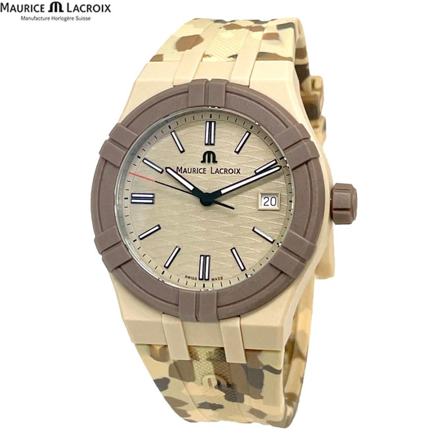 モーリスラクロア 腕時計 新品 腕時計 アアイコン タイド カモ AI2008-IJJIZ-000-0 Special Edition ベージュ クォーツ 並行輸入品 | モーリス・ラクロア