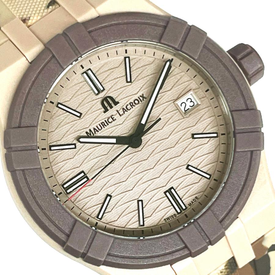 モーリスラクロア 腕時計 新品 腕時計 アアイコン タイド カモ AI2008-IJJIZ-000-0 Special Edition ベージュ クォーツ 並行輸入品 | モーリス・ラクロア | 01
