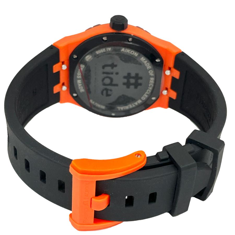 モーリスラクロア 腕時計 新品 腕時計 アイコン タイド AI2008-50050-300-0　オレンジ文字盤 クォーツ 送料無料 並行輸入品 | モーリス・ラクロア | 03