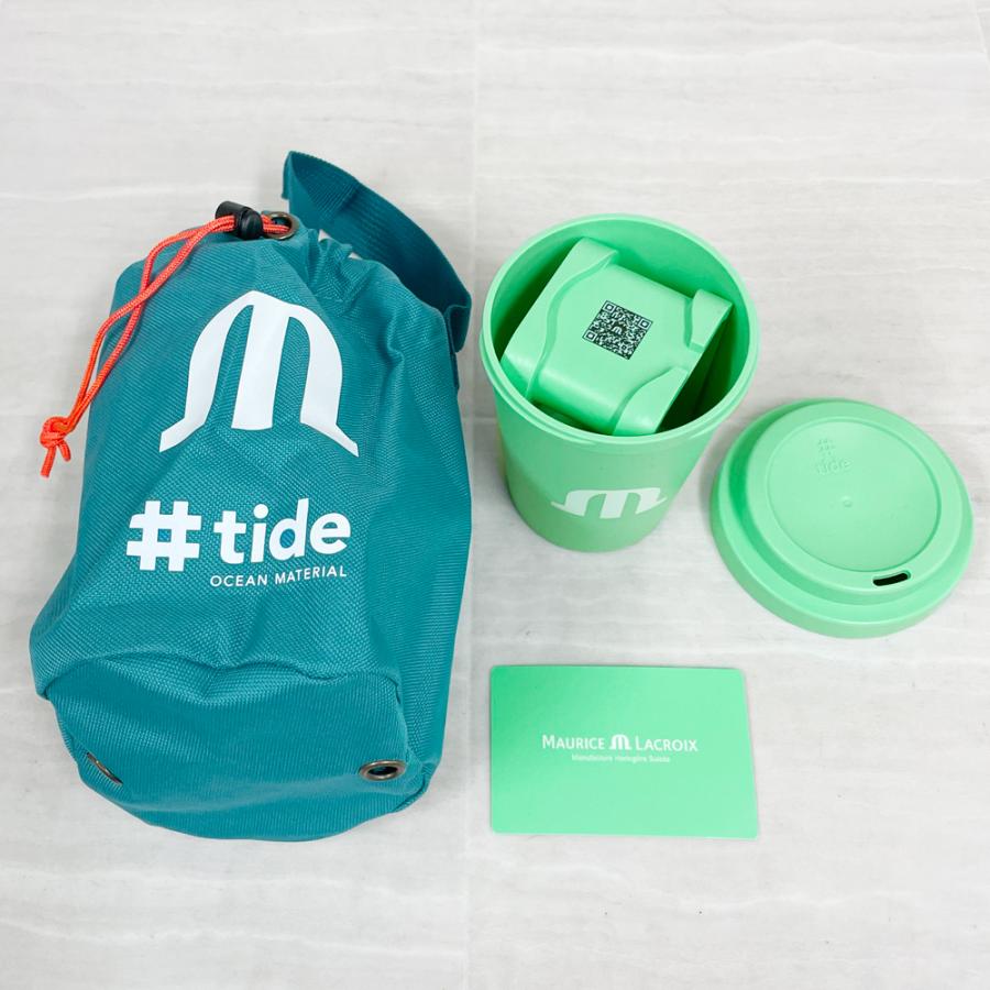 モーリスラクロア 腕時計 新品 腕時計 アイコン タイド AI2008-CCCC1-3A0-0　ライトグリーン文字盤 クォーツ 送料無料 並行輸入品 | モーリス・ラクロア | 07