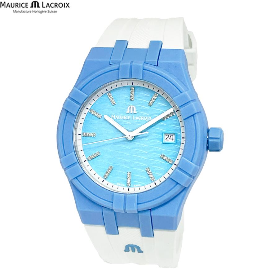 モーリスラクロア 腕時計 新品 腕時計 アイコン タイド AI2008-AAAA1-3A0-0 ライトブルー文字盤 クォーツ 送料無料 並行輸入品 | モーリス・ラクロア