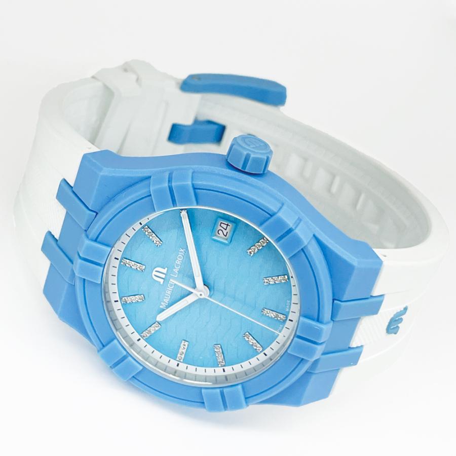 モーリスラクロア 腕時計 新品 腕時計 アイコン タイド AI2008-AAAA1-3A0-0 ライトブルー文字盤 クォーツ 送料無料 並行輸入品 | モーリス・ラクロア | 03