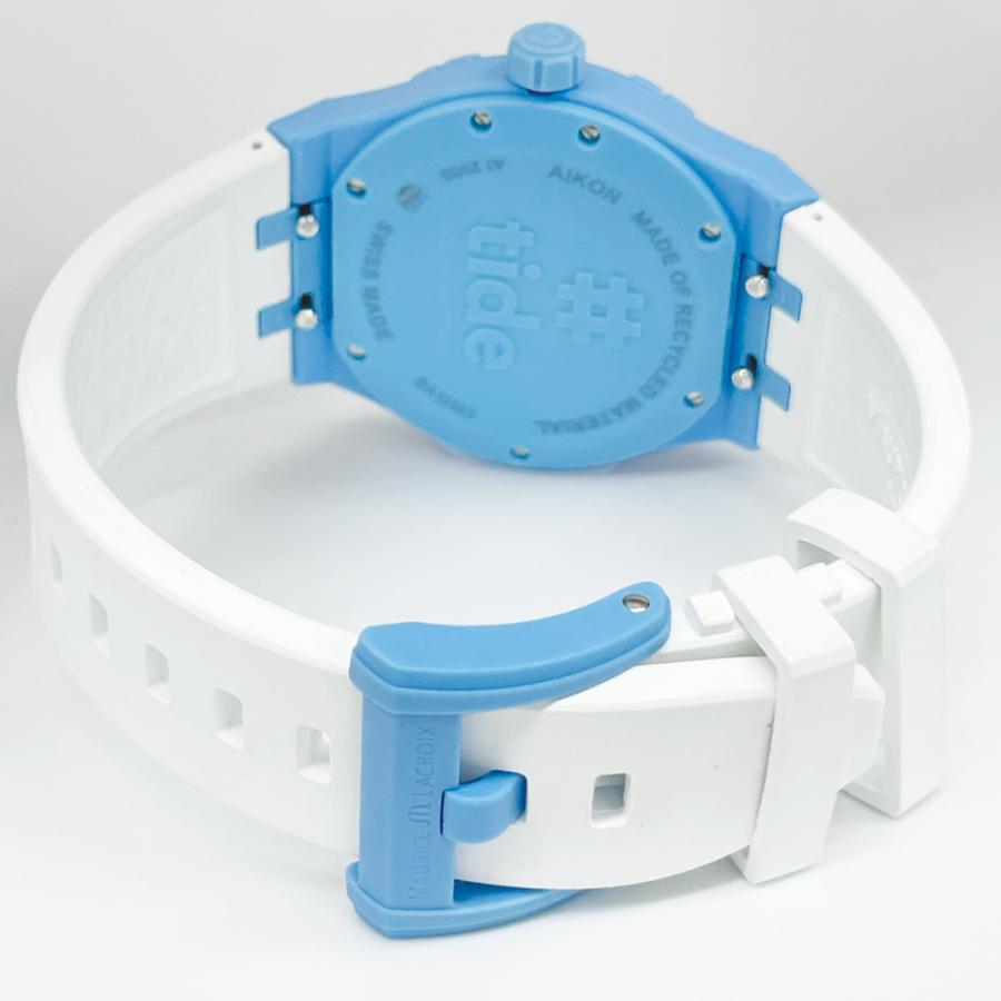 モーリスラクロア 腕時計 新品 腕時計 アイコン タイド AI2008-AAAA1-3A0-0 ライトブルー文字盤 クォーツ 送料無料 並行輸入品 | モーリス・ラクロア | 05