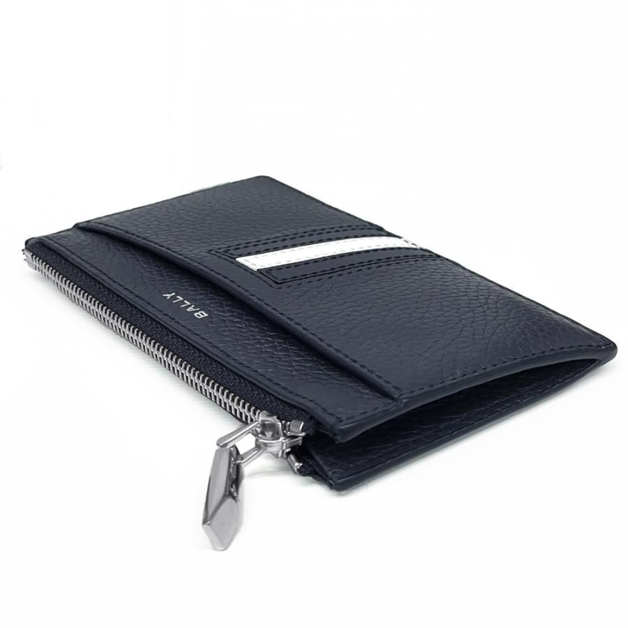 BALLY バリー 新品・アウトレット  RBN_LONG 7CC ZIP/U50 コインケース MNIGHTブルー本革 レザー ミニ財布 メンズ 並行輸入品 送料無料 | Bally | 03