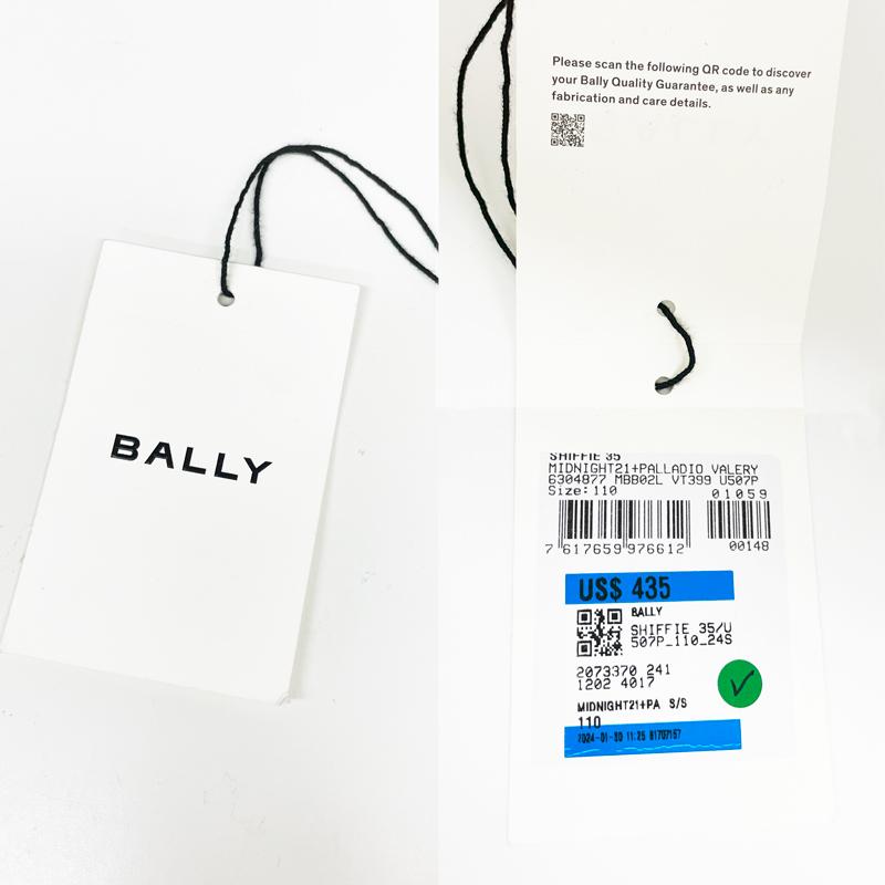 BALLY バリー 新品 アウトレット  SHIFFIE 35/U507P ネイビー×黒 レザー リバーシブル メンズ ベルト 並行輸入品 | Bally | 05