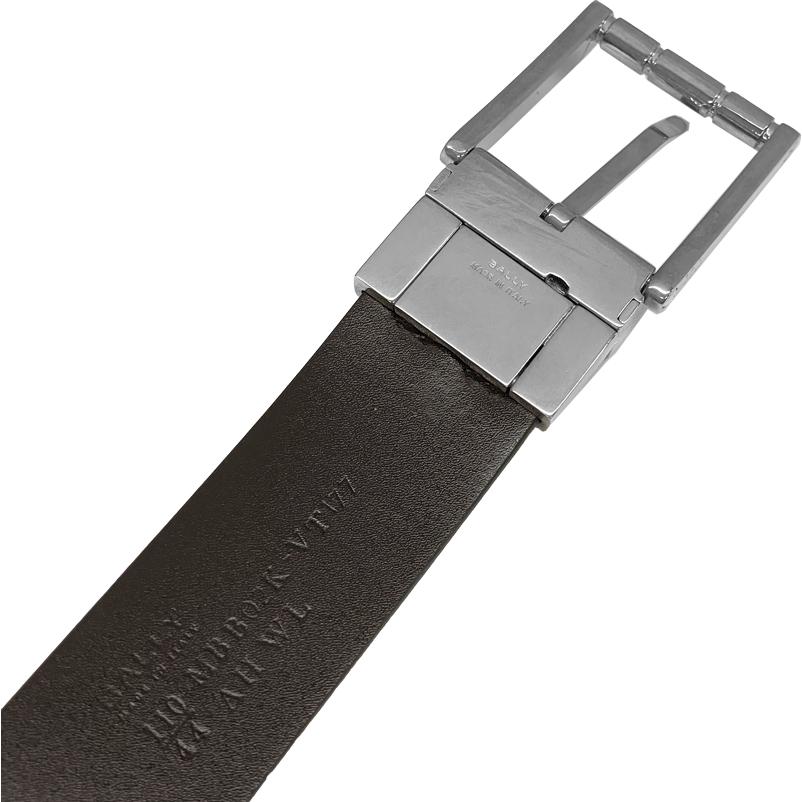 Bally（バリー） 新品 アウトレット ASTORY 35/U901P 110 黒×茶 レザー