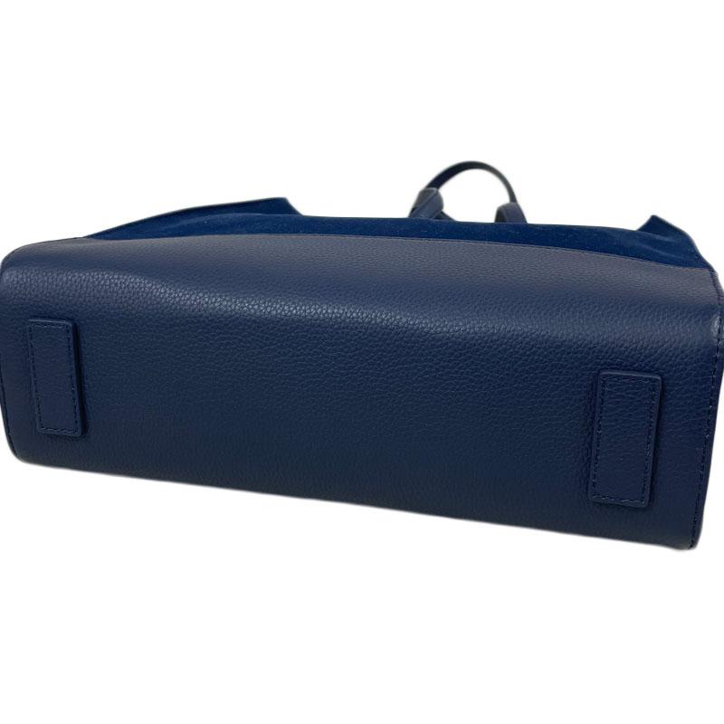 BALLY バリー 新品 アウトレット 6306496 BAR KEEP ON NS トートバッグ ブルー ネイビー ファブリック レザー | Bally | 03