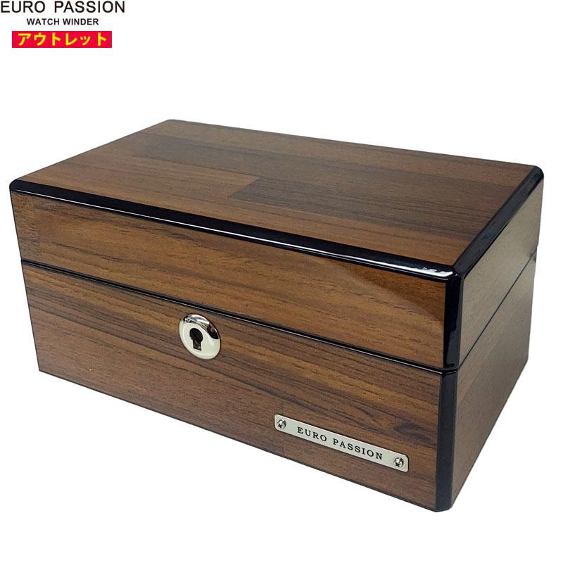 アウトレット！ ユーロパッション FW-3126VL ウォッチ コレクション ボックス 3本収納 時計収納 メンズ レディース 新品 | ユーロパッション