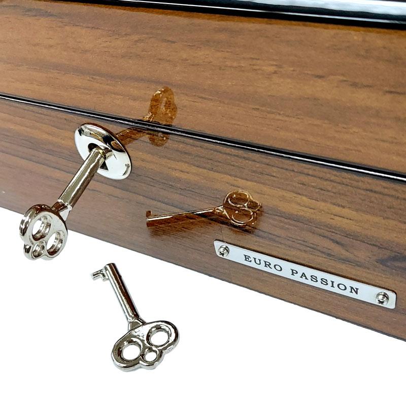 アウトレット！ ユーロパッション FW-3126VL ウォッチ コレクション ボックス 3本収納 時計収納 メンズ レディース 新品 | ユーロパッション | 04