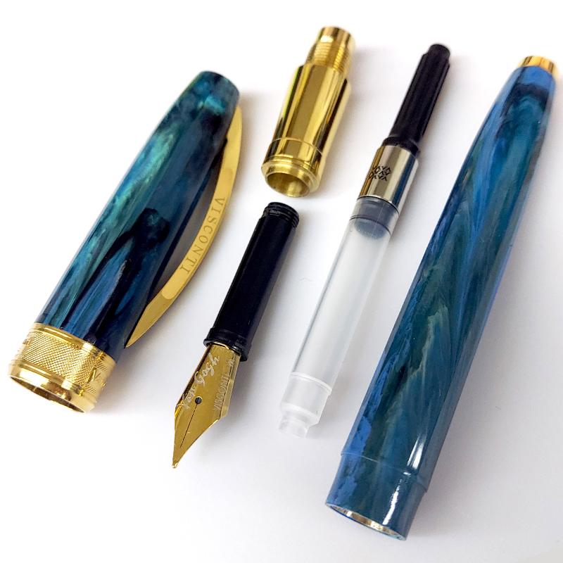 アウトレット！ VISCONTI ヴィスコンティ ビスコンティ KP12-12-FP M 万年筆 ヴァン・ゴッホ カラスのいる麦畑 限定品 |  | 05