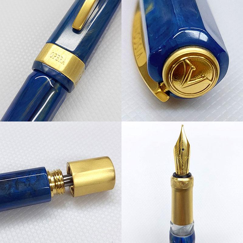 アウトレット！ VISCONTI ヴィスコンティ ビスコンティ KP42-02-FP F 万年筆 オペラゴールド Opera Gold 送料無料 |  | 03