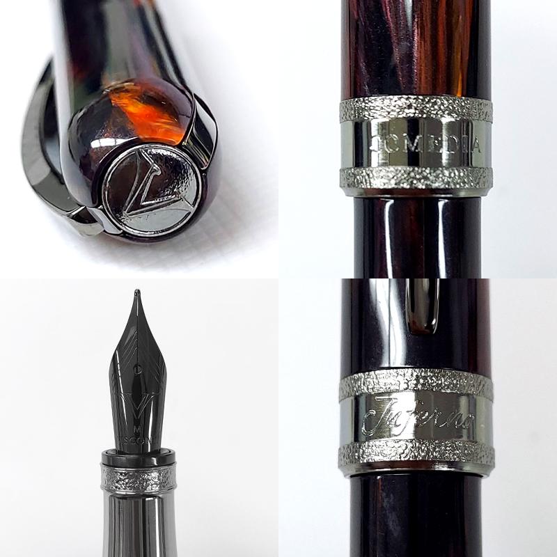 アウトレット！ VISCONTI ヴィスコンティ ビスコンティ  KP10-52-FP M ダンテ・アリギエーリ コメディア インフェルノ 万年筆 送料無料 |  | 03