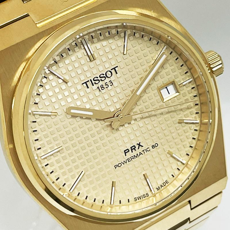 新品 アウトレット TISSOT ティソ メンズ 腕時計 PRXパワーマティック80 GP T137.407.33.021.00 GP 自動巻 送料無料 並行輸入品 | TISSOT | 01