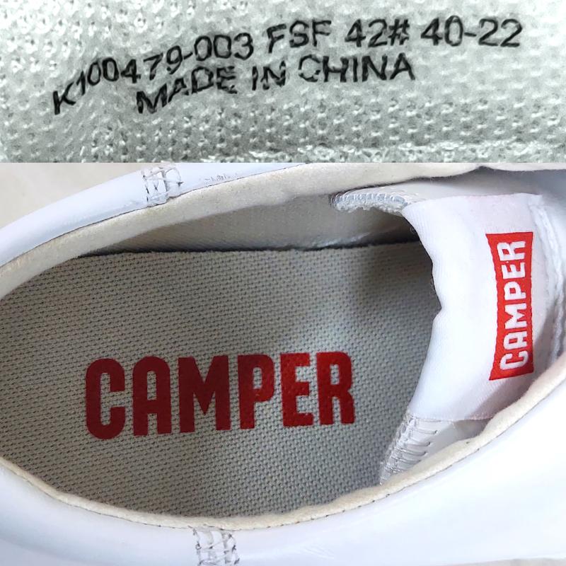 CAMPER カンペール Peu Touring スニーカー K100479 003  42 27cm ホワイト ペウツーリング ローカット シューズ レザー 並行輸入品 | CAMPER（シューズ） | 05