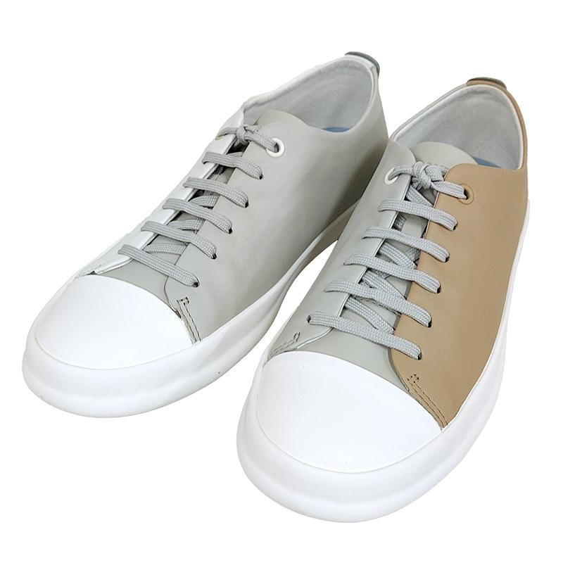 CAMPER カンペール Twins ツインズ スニーカー K100550 020 バイカラー ベージュ 42 27cm ローカット 革靴 レザー 並行輸入品 | CAMPER（シューズ）