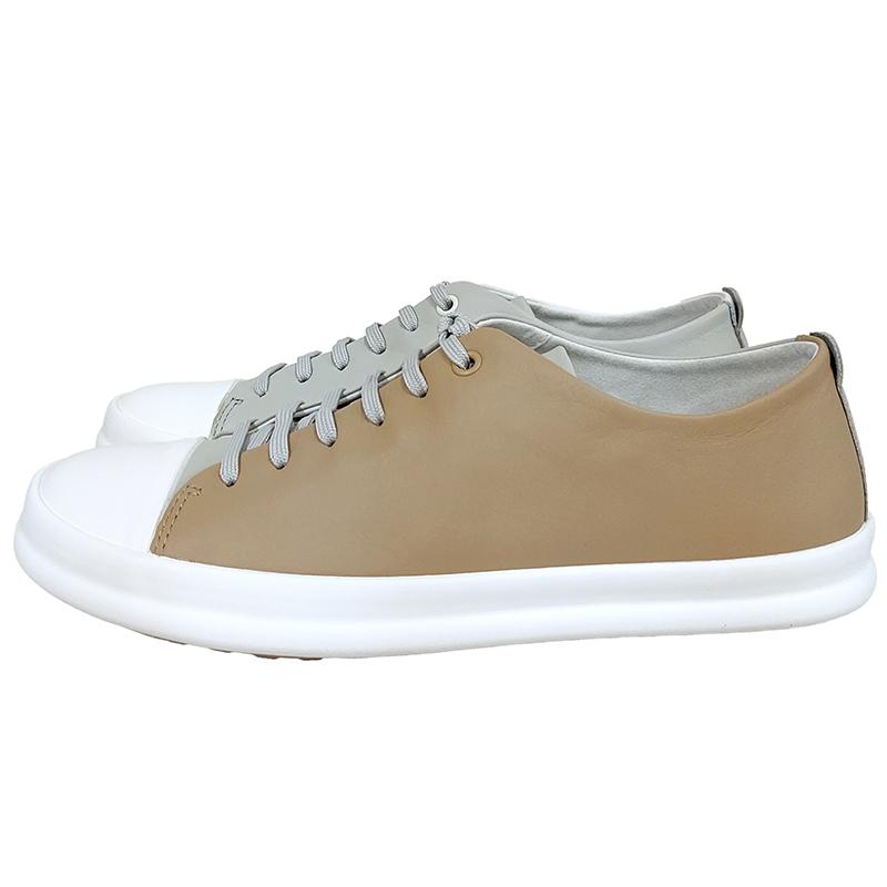 CAMPER カンペール Twins ツインズ スニーカー K100550 020 バイカラー ベージュ 42 27cm ローカット 革靴 レザー 並行輸入品 | CAMPER（シューズ） | 01