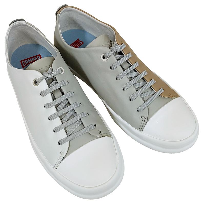 CAMPER カンペール Twins ツインズ スニーカー K100550 020 バイカラー ベージュ 42 27cm ローカット 革靴 レザー 並行輸入品 | CAMPER（シューズ） | 05