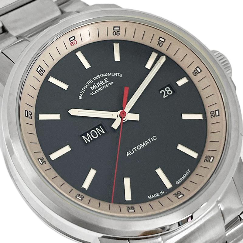 新品  アウトレット ミューレ グラスヒュッテ Muhle Glashutte M1-25-34-MB  29er  ドイツ製 自動巻き メンズ 腕時計 並行輸入品 送料無料 | MUHLE GLASHUTTE | 01