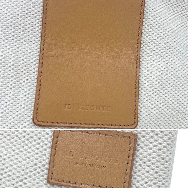 IL BISONTE イルビゾンテ 新品・アウトレット トートバッグ BTO139 TCVO08 ナチュラル キャンバス 鞄 イタリア製 | IL BISONTE | 07