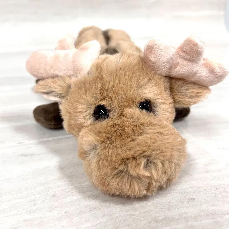 新品 Cute Since 1999 アニマル ペンポーチ 筆箱 ムース トナカイ 大容量  ペンケース ぬいぐるみ ふわふわ素材 かわいい 動物 送料無料 |  | 01
