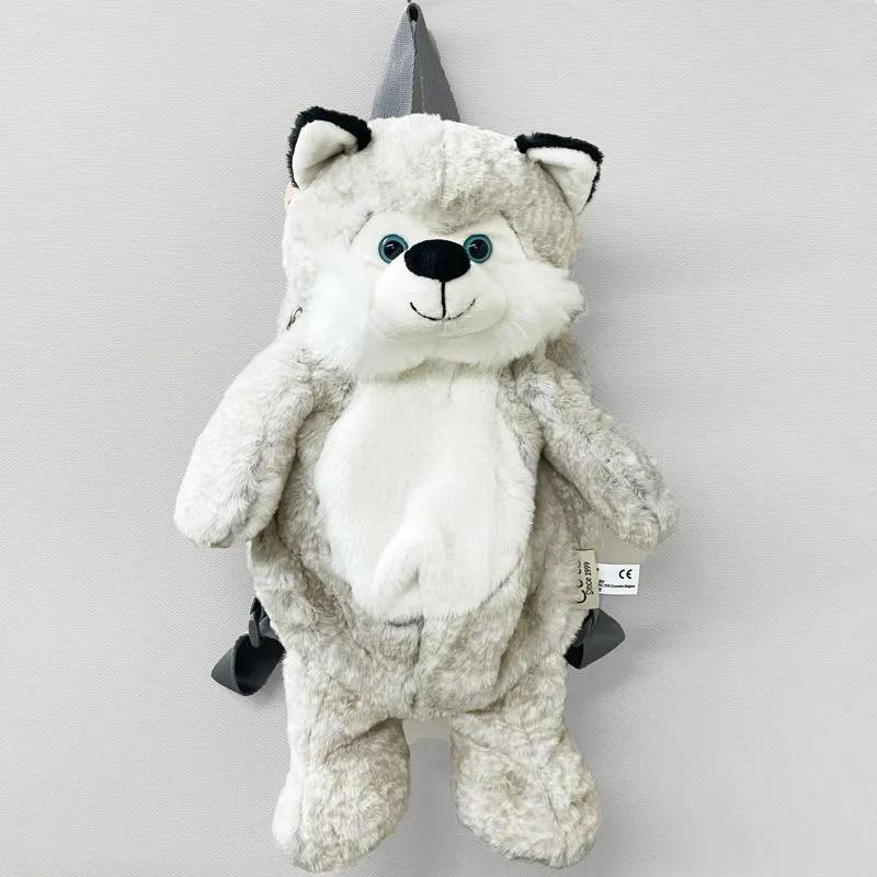 新品 Cute Since 1999 アニマル リュック cute ハスキー  犬 ぬいぐるみ 大人 子供 ふわふわ素材 動物  かわいい  送料無料 |  | 01