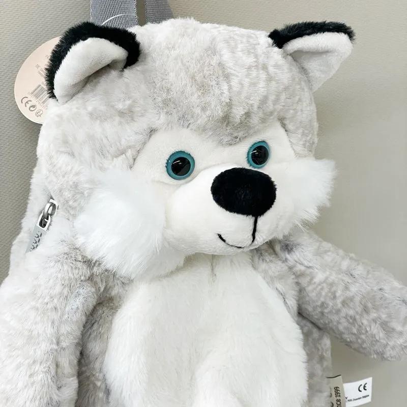 新品 Cute Since 1999 アニマル リュック cute ハスキー  犬 ぬいぐるみ 大人 子供 ふわふわ素材 動物  かわいい  送料無料 |  | 03