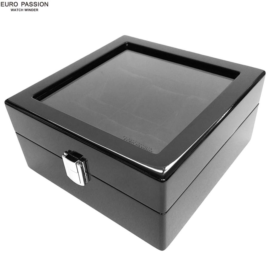 EURO PASSION ユーロパッション A353-BK ブラック ウォッチ コレクション ボックス 6本収納 時計収納
