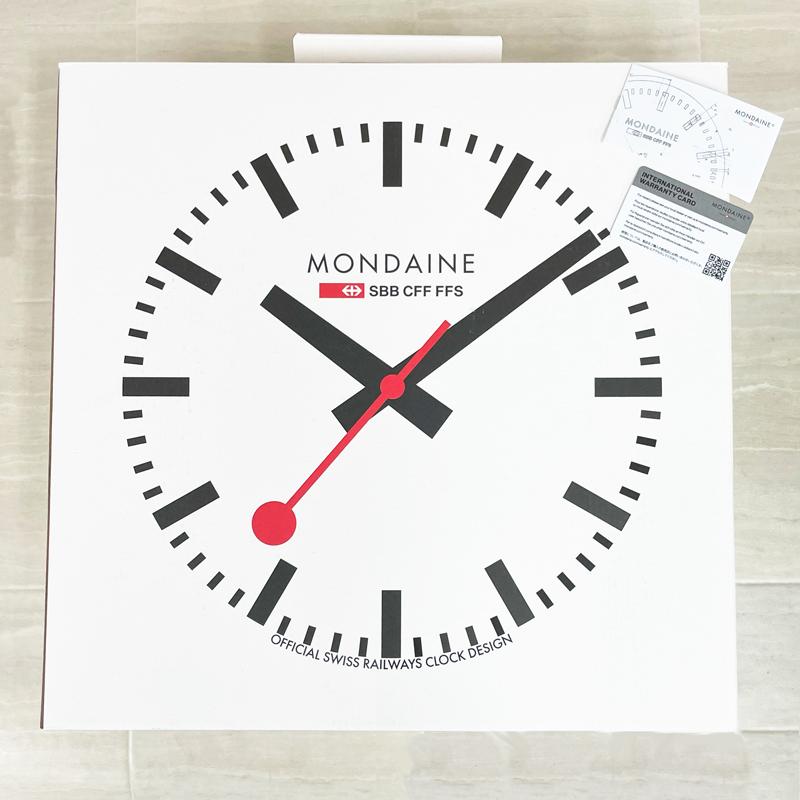 0598 MONDAINE A995 CLOCK 16SBB 掛時計 人気商品】ウォールクロック 40cm ホワイト – MONDAINE JAPAN