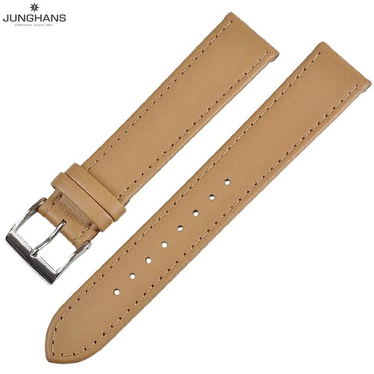 ユンハンス マックスビル用 純正 替ベルト 新品 18mm ベージュ レザー 革ベルト 腕時計用 送料無料 | Junghans