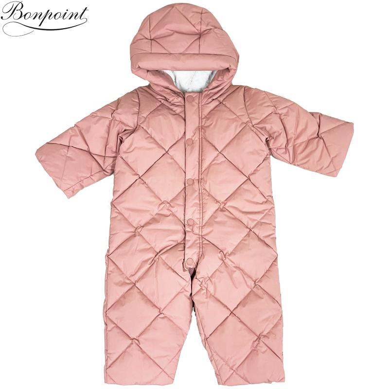 Bonpoint ボンポワン 新品 アウトレット 2歳  90cm ベビー ガール  W04NOUW00002 パデッド ロンパース 並行輸入品 | Bonpoint