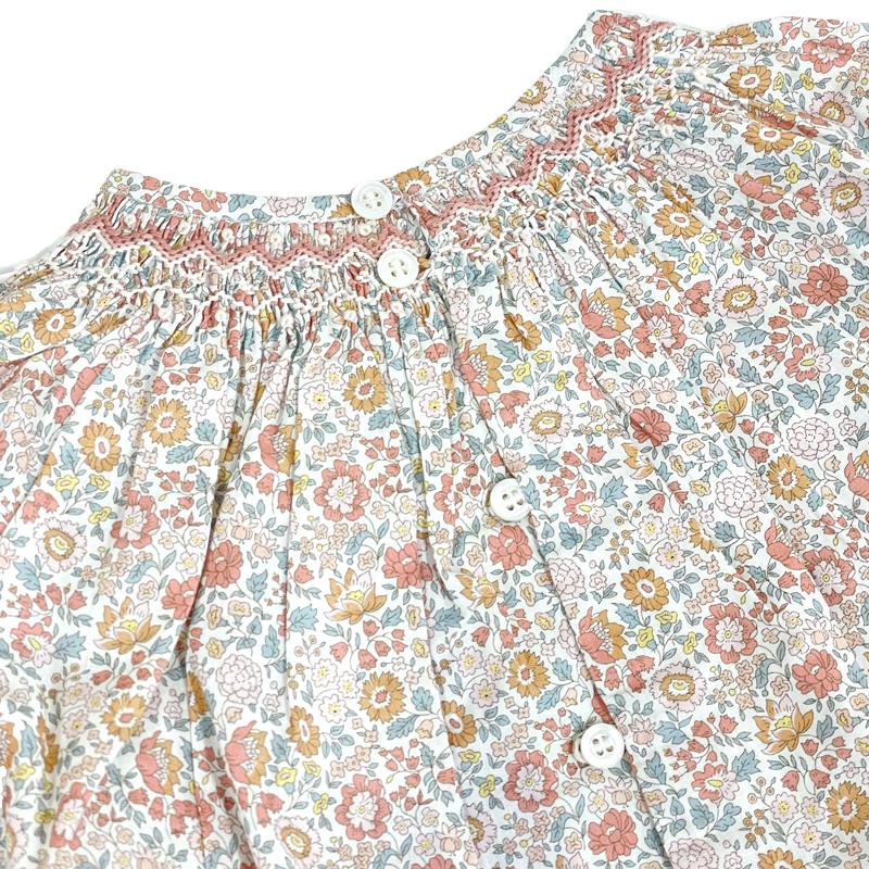 サロペット/オーバーオール ボンポワン限定リバティサロペット