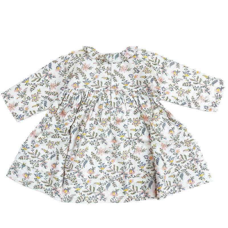 Bonpoint ボンポワン 新品 アウトレット 2A/90 cm ベビー W04XDRW00012 花柄 ワンピース 子ども服 並行輸入品