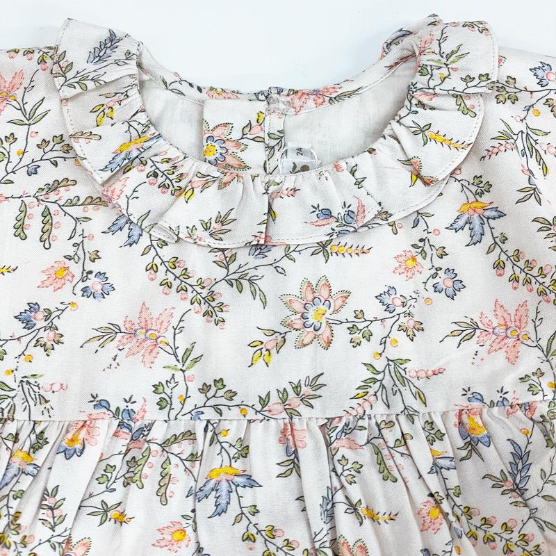 Bonpoint ボンポワン 新品 アウトレット 2A/90 cm ベビー W04XDRW00012 花柄 ワンピース 子ども服 並行輸入品