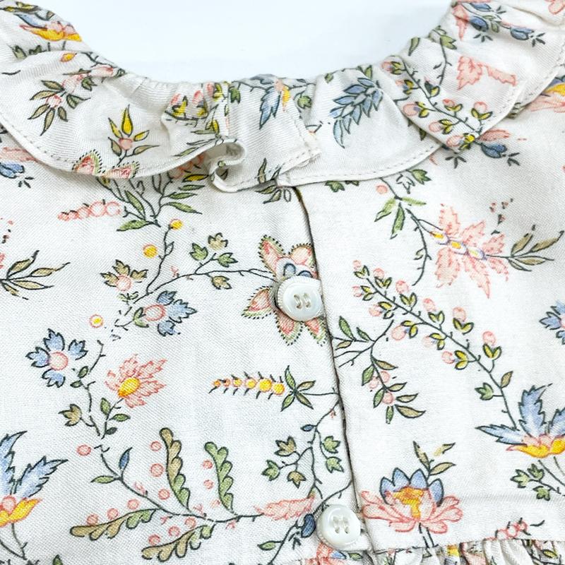 Bonpoint ボンポワン 新品 アウトレット 2A/90 cm ベビー W04XDRW00012 花柄 ワンピース 子ども服 並行輸入品