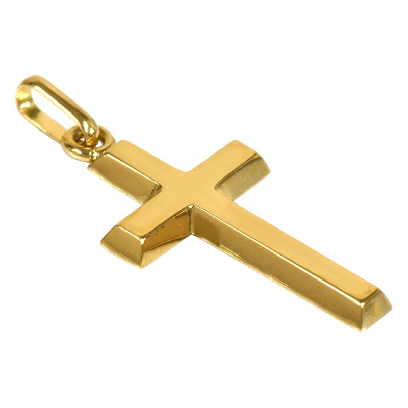 K18 シンプルクロス16 18金 ペンダント トップ クロス 十字架 チャーム ヘッド 18金 ゴールド ネックレス シンプル メンズ 送料無料 |  | 04