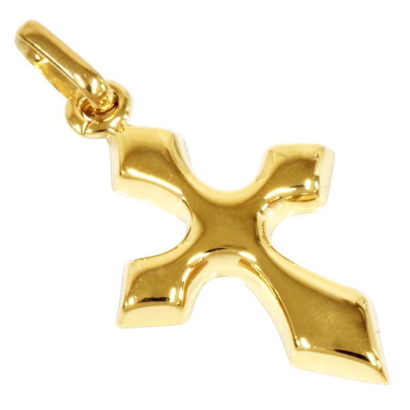 K18 シンプルクロス15 18金 ペンダント トップ クロス 十字架 チャーム ヘッド 18金 ゴールド メンズ ネックレス 小さめ 送料無料 |  | 05